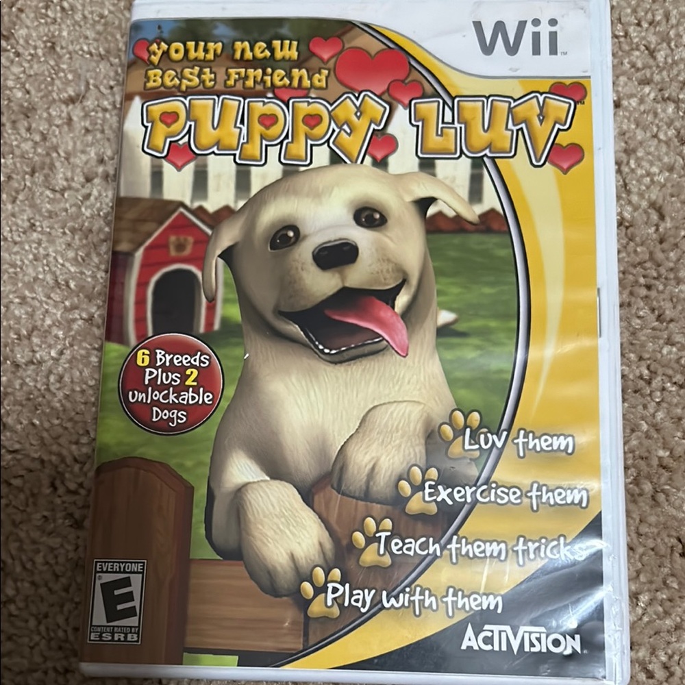 Puppy Luv Wii Game